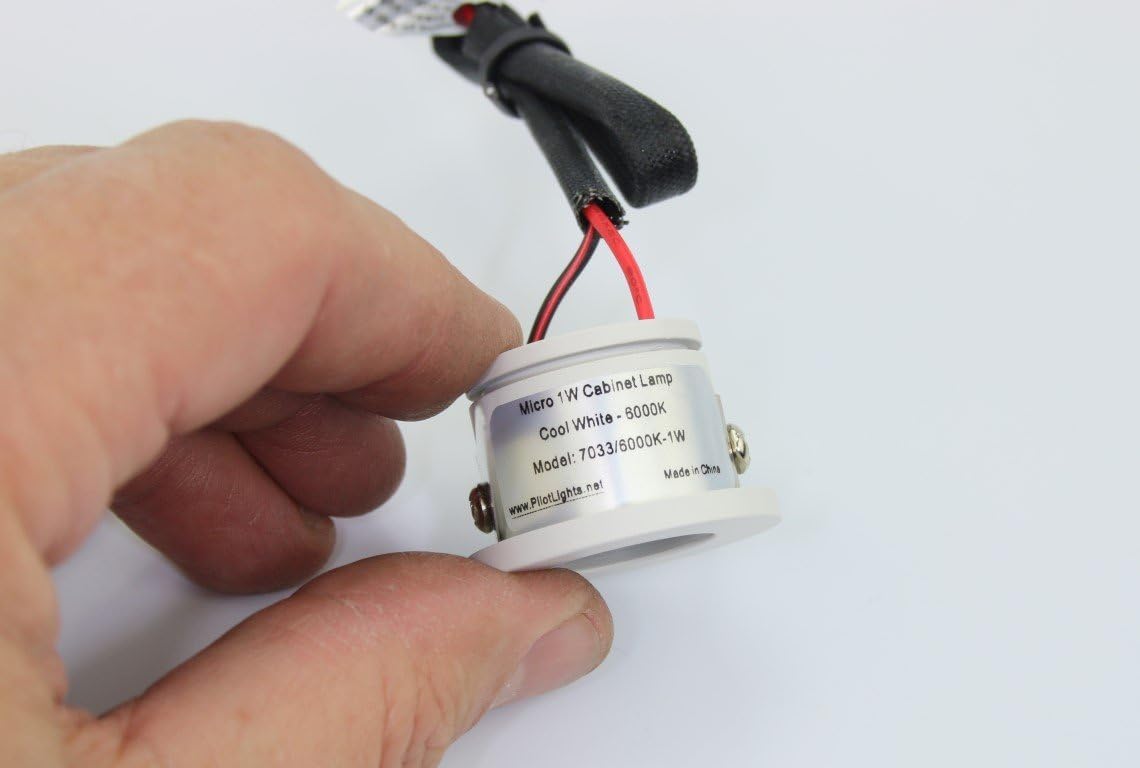 1.25" 1 Watt Cool White LED Down Light Pack of 2 Z2108
