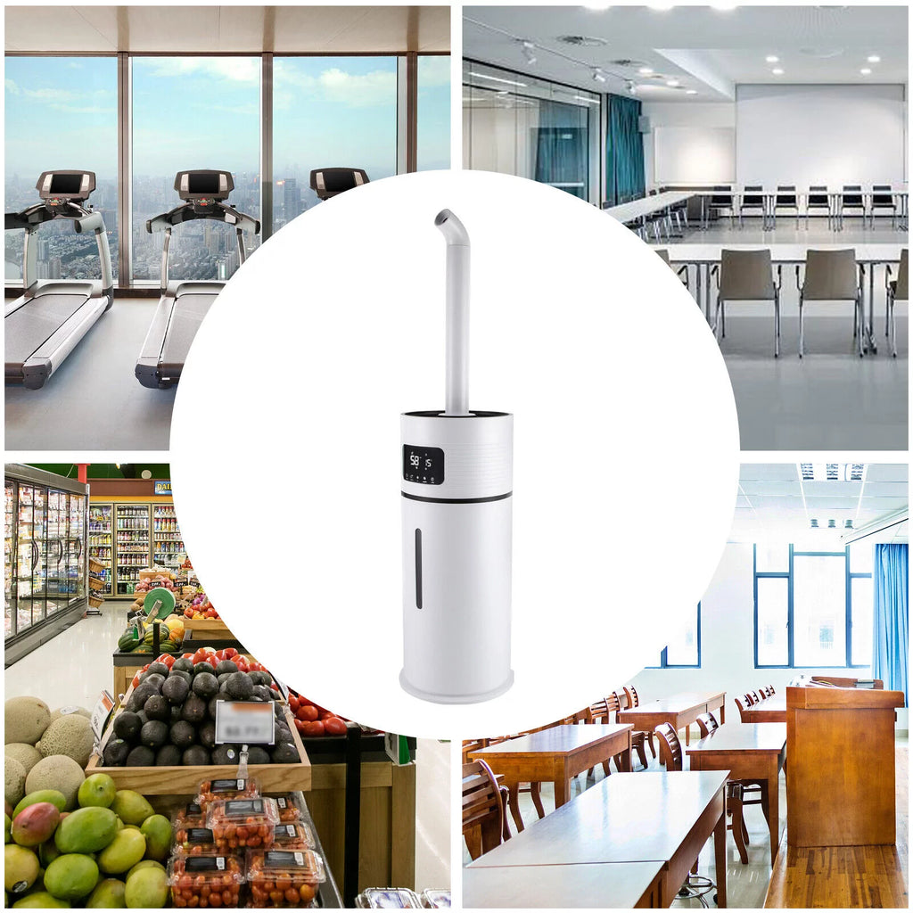 White 4Gal Ultrasonic Commercial Humidifier J8232