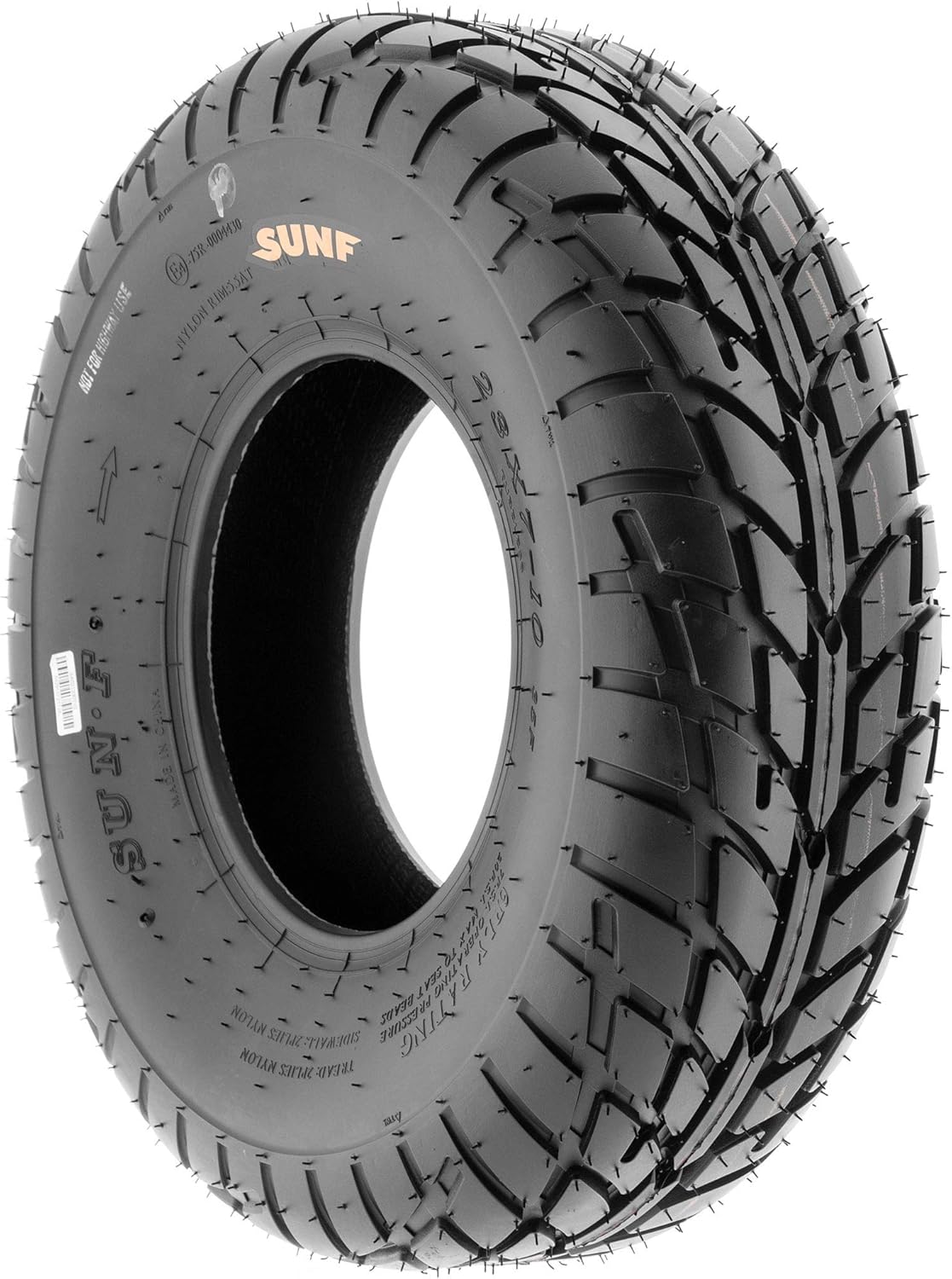 Set of 4 ATV UTV Flat Track Tires 20x7-8 Front & 18x9.5-8 Rear, 6 PR, Tubeless P46733