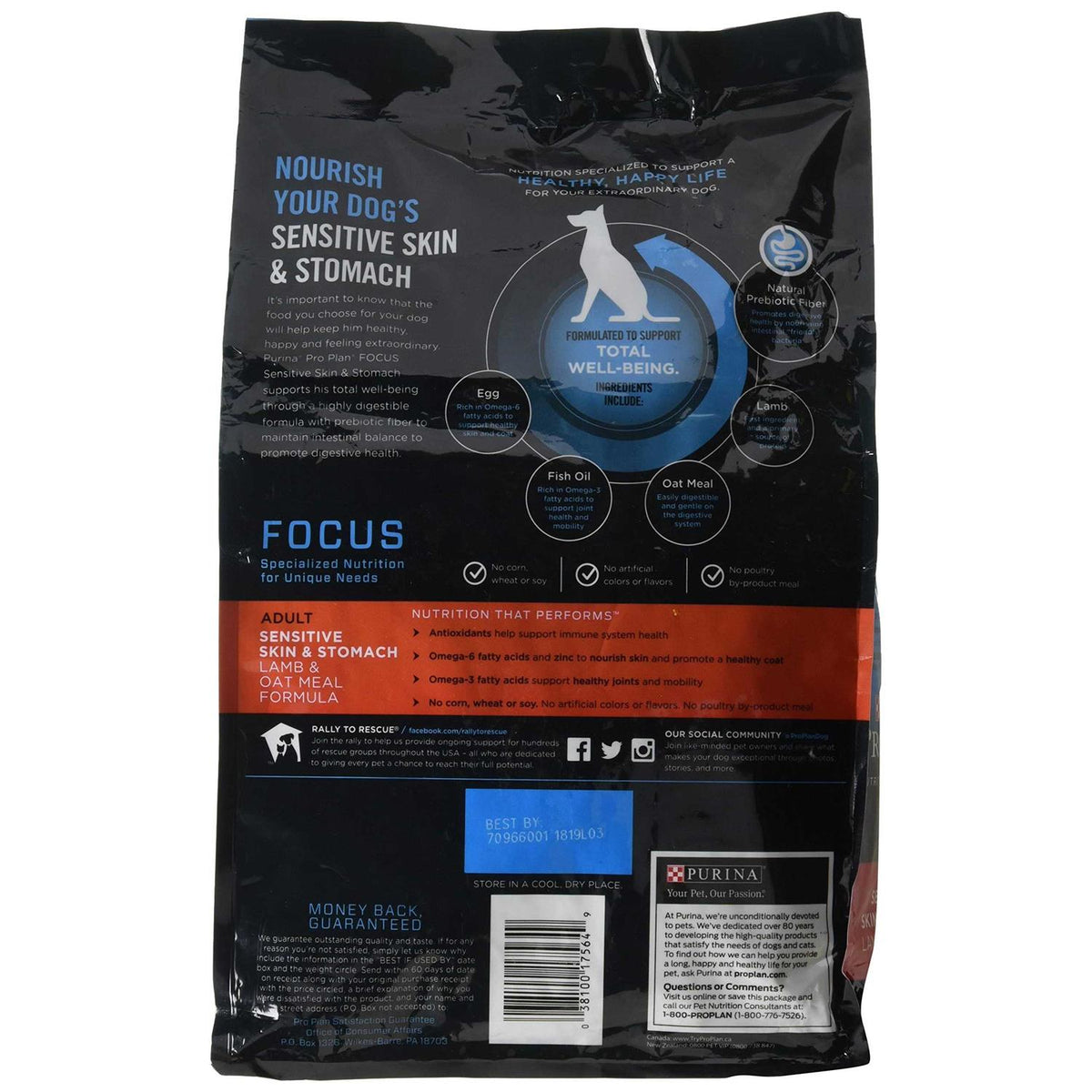 Sensitive Skin & Stomach Dry Dog Food O42677