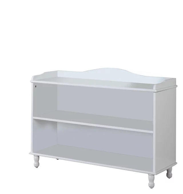 White Wood 3 Tier Kids Bookcase Storage Cabinet Y613701