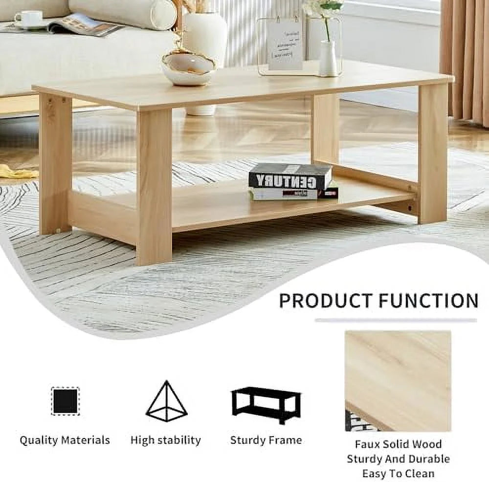 43.3 inch Rectangular MDF Coffee Table Z423020