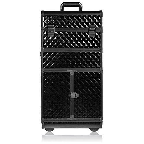 Gold Rolling Train Case Trolley Case P7913