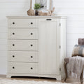 5 Drawer Winter Oak Dresser X42945