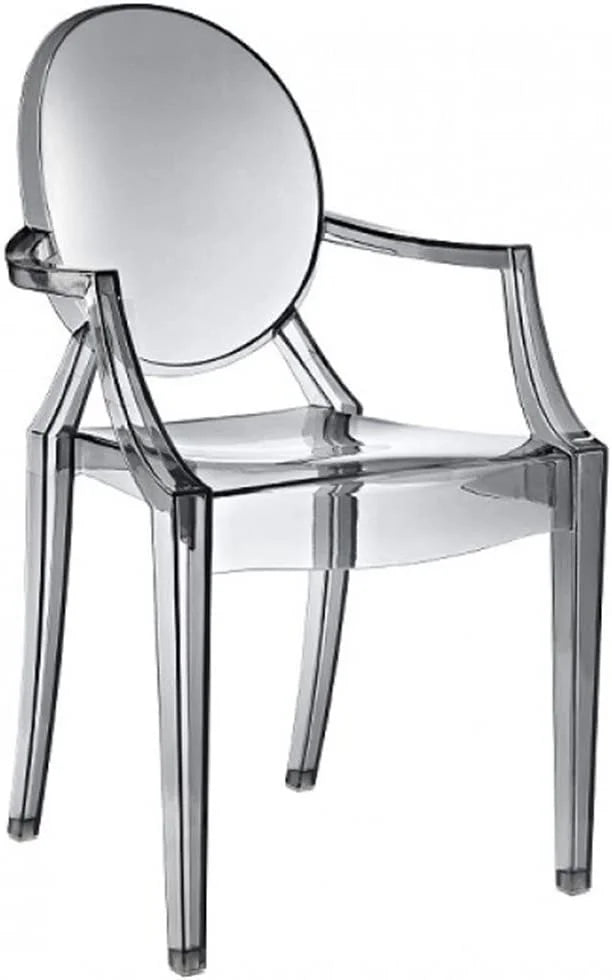 Set of 2 Smoke Arm Chair N972
