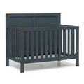 5-in-1 Convertible Crib Graphite Blue G4820