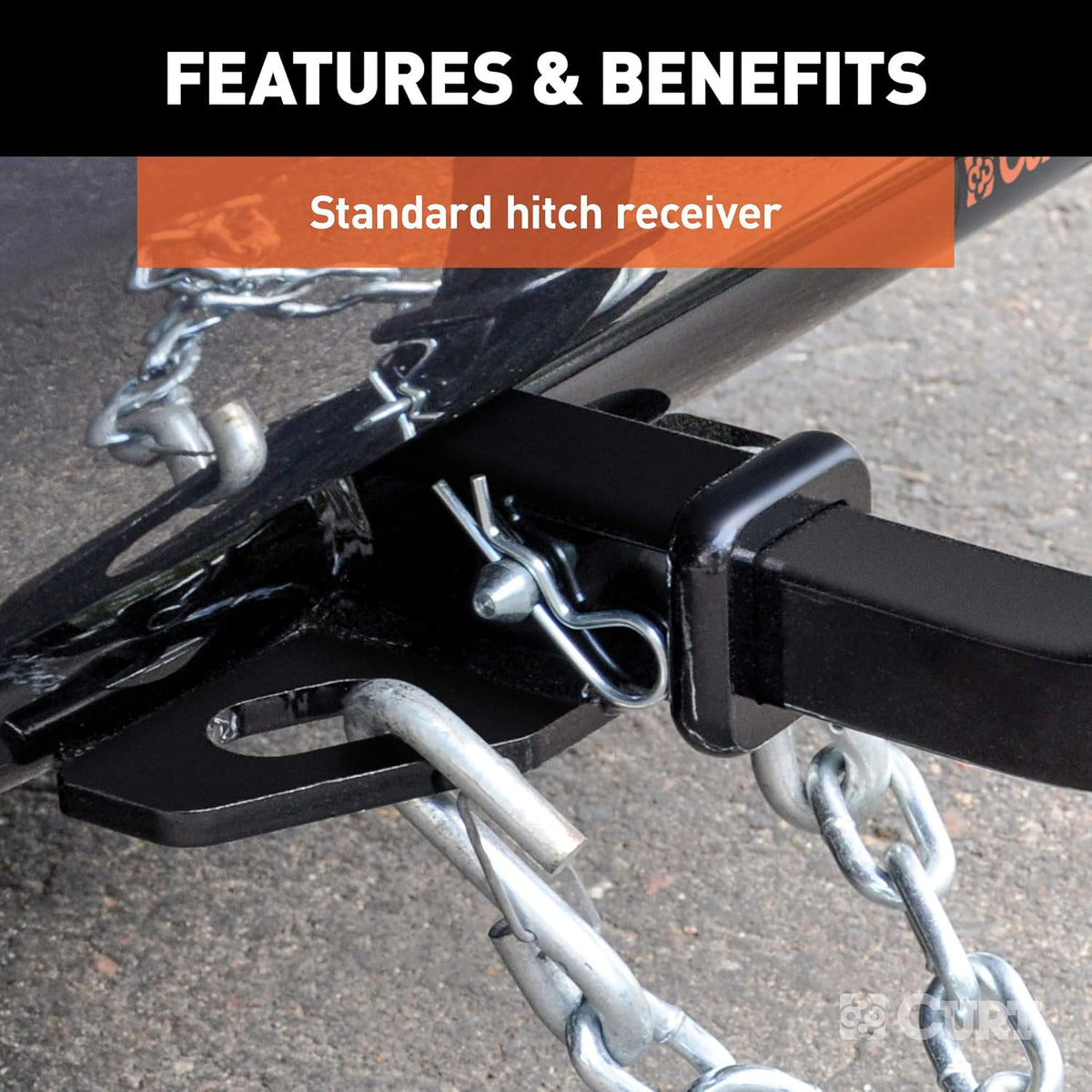 Class 1 Trailer Hitch with Ball Mount, 1-1/4-In Receiver R9315