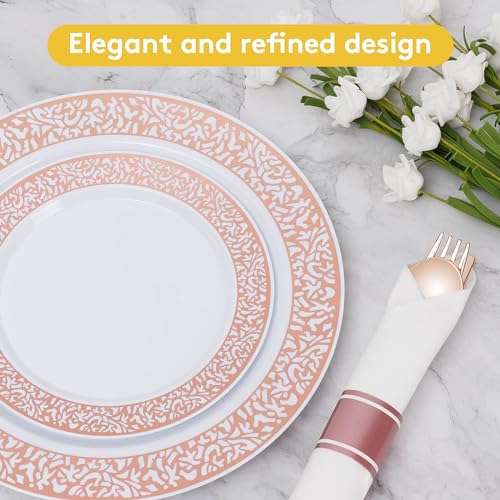 350pc Silver Plastic Dinnerware Set L591930