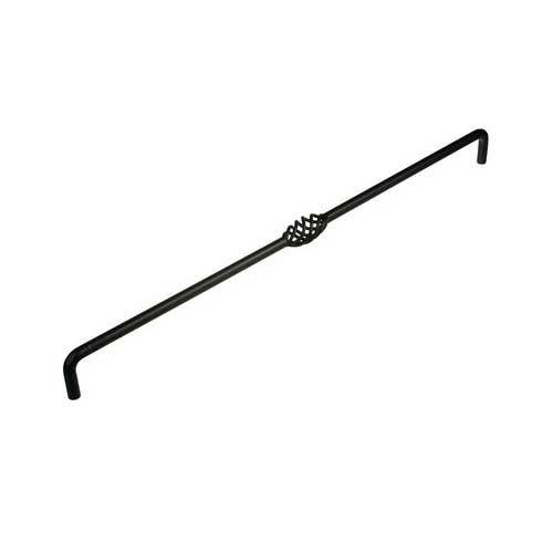Matte Black Oversize Bird Cage Appliance Pull D730042