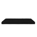 Black Full Size Quilted Microfiber Futon Mattress H771