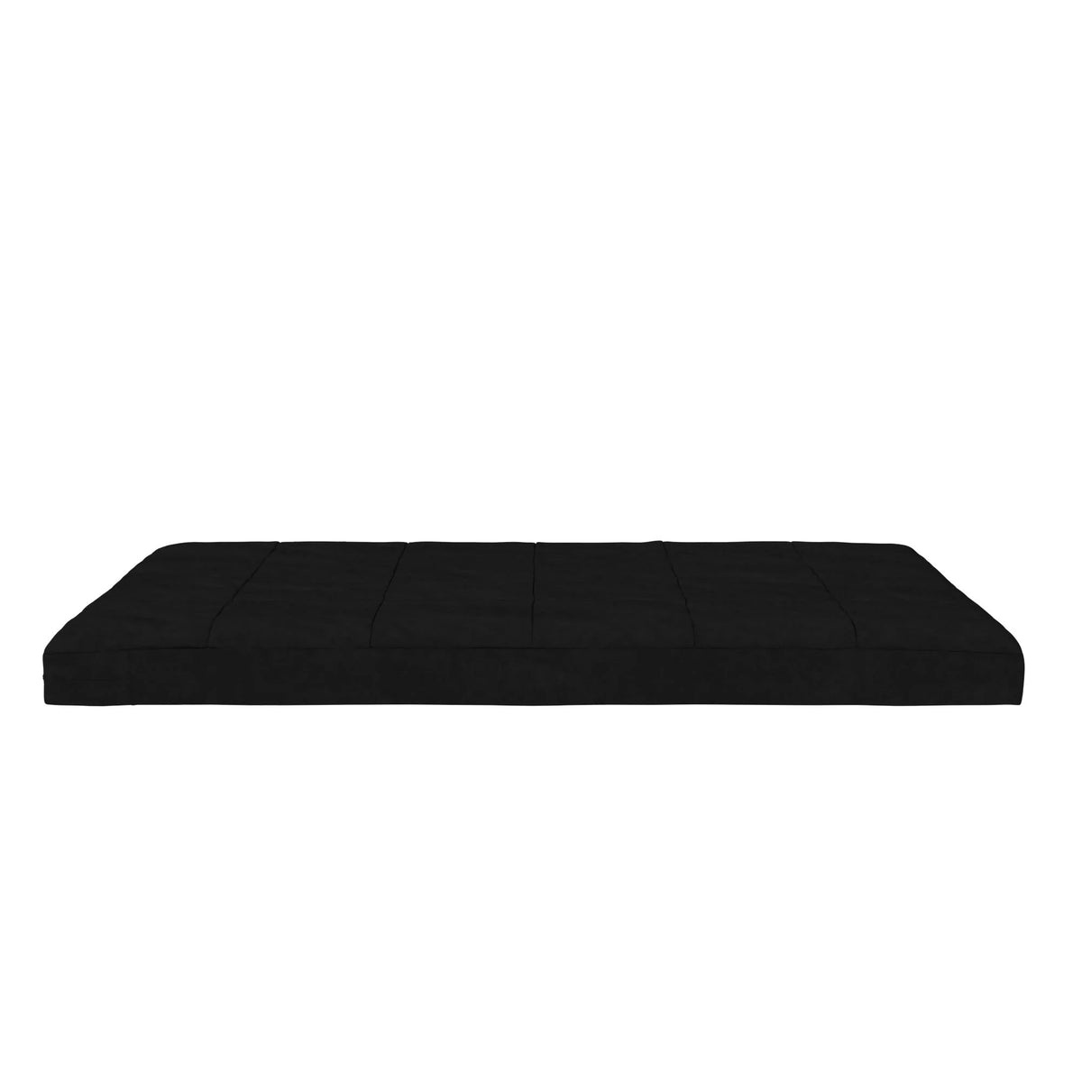 Black Full Size Quilted Microfiber Futon Mattress H771