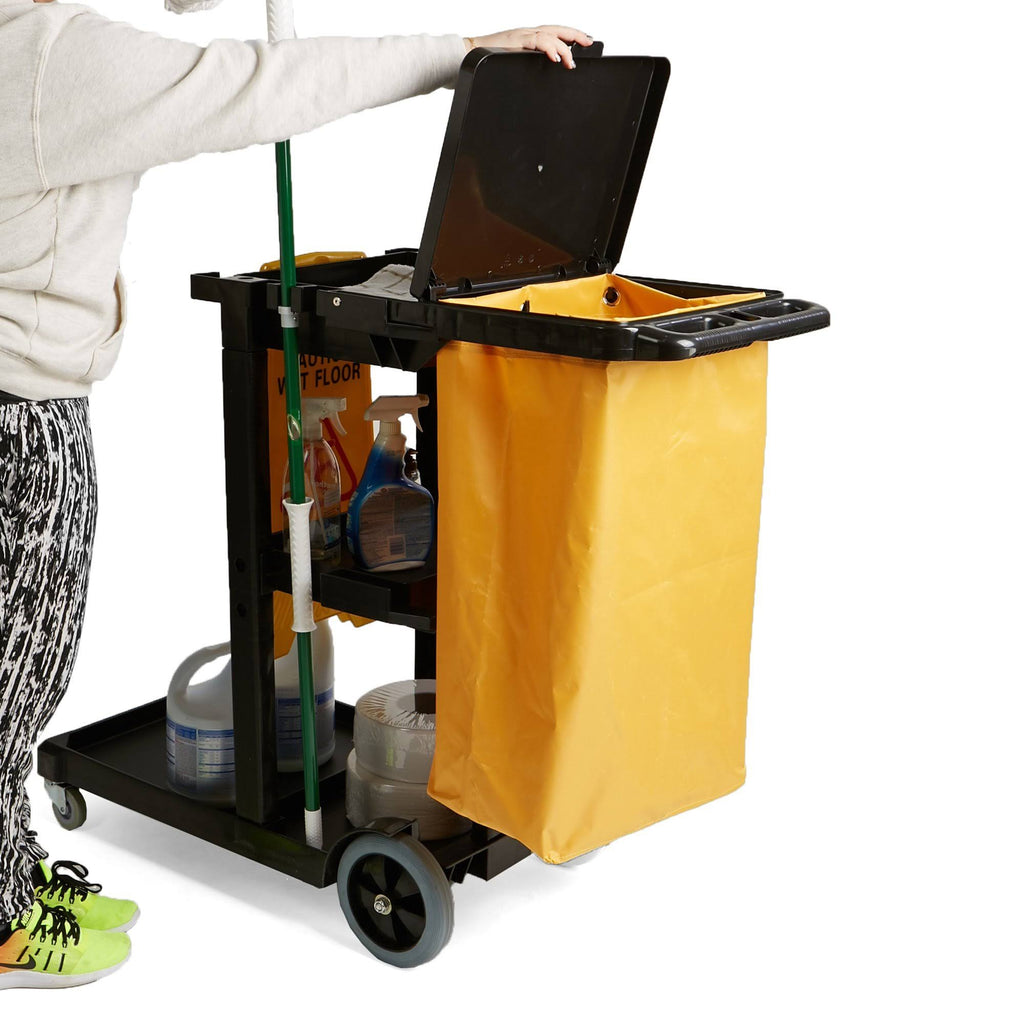 Black Utility Cart V345