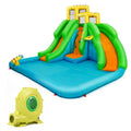 Inflatable Bounce House with 2 Slide and Climbing Wall B77448