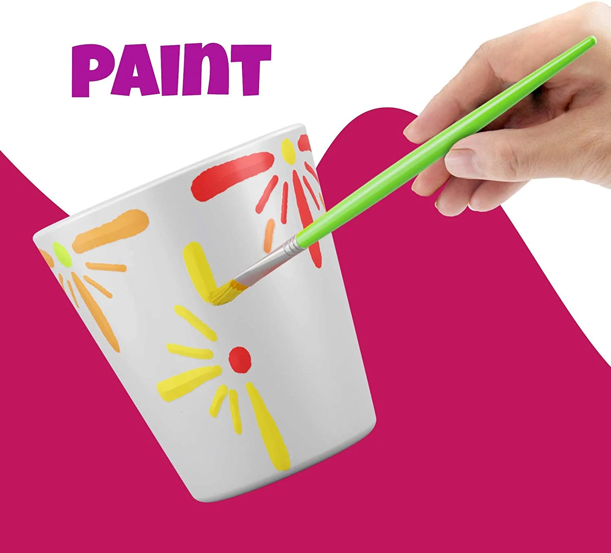 Paint & Plant Stoneware Flower Growing Kit S5102