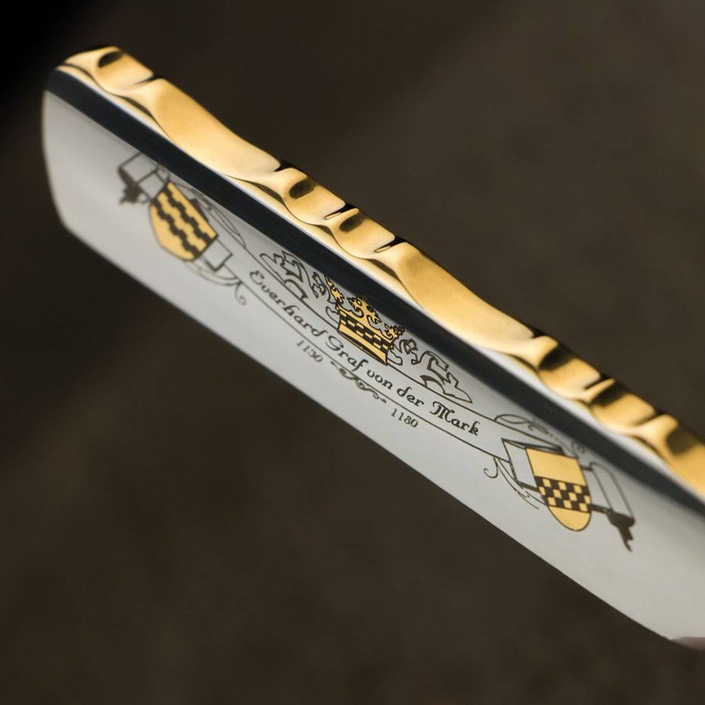 5/8x22 Carbon Steel Straight Razor T3968