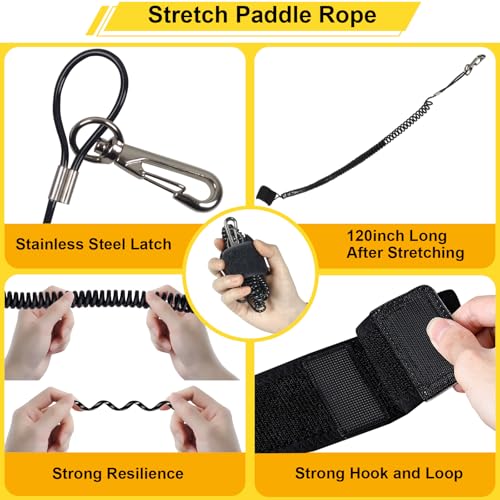 Telescopic Kayak Paddle with Paddle Leash S419282