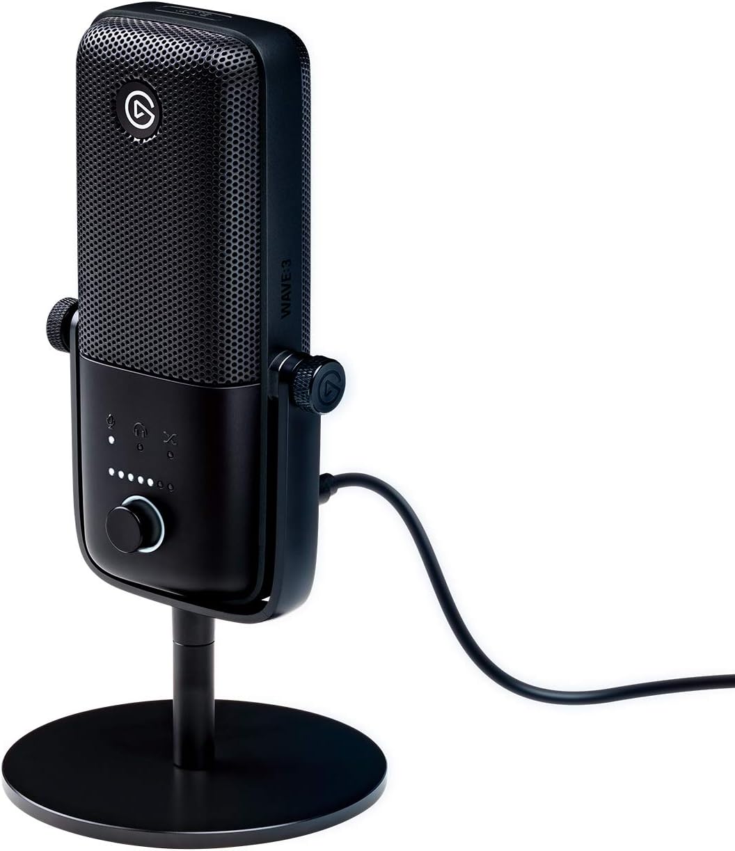 USB Condenser Microphone with Digital Mixer D659109
