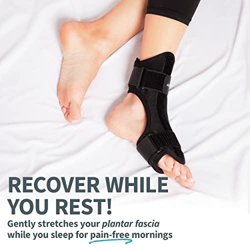 Plantar Fasciitis Night Splint Compression Foot Sleeve Adjustable Arch Support Foot Brace X961572