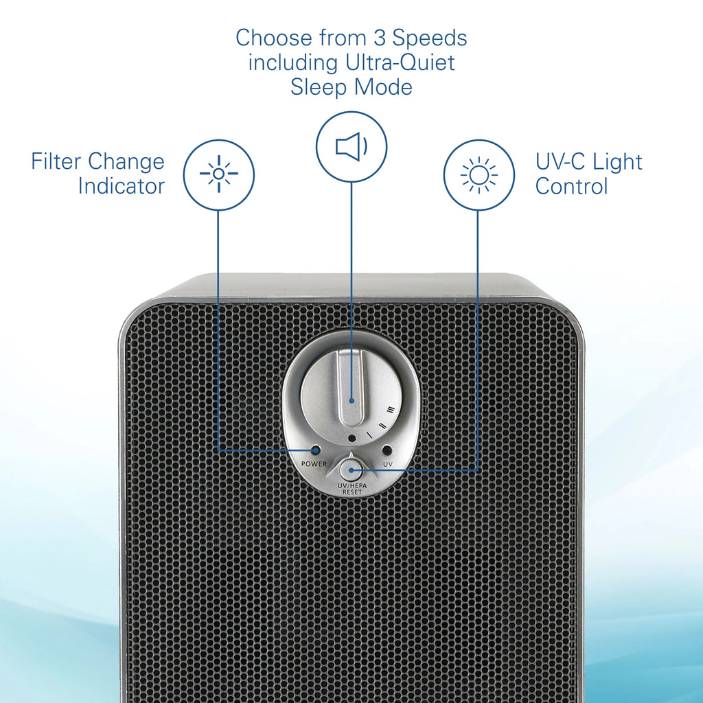 HEPA UV-C Air Purifier 150 Sq. ft. Y509