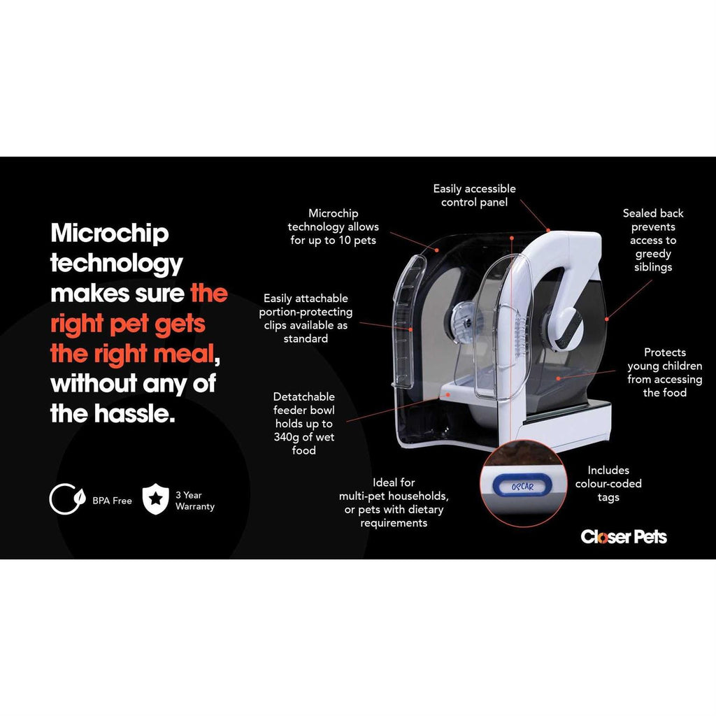 Automatic Microchip Pet Feeder G498