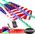 2PCS 4FT Lighted Whips with Remote and App Control H9739