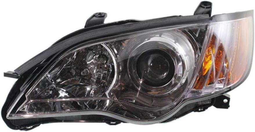 Headlight Set for 2008-2009 Subaru Legacy Halogen with bulb(s) J7003