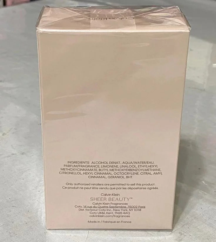 Sheer Beauty Eau de Toilette 3.4 fl oz Z7276