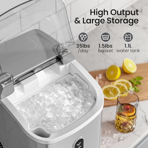 Black Portable Nugget Ice Maker P5119
