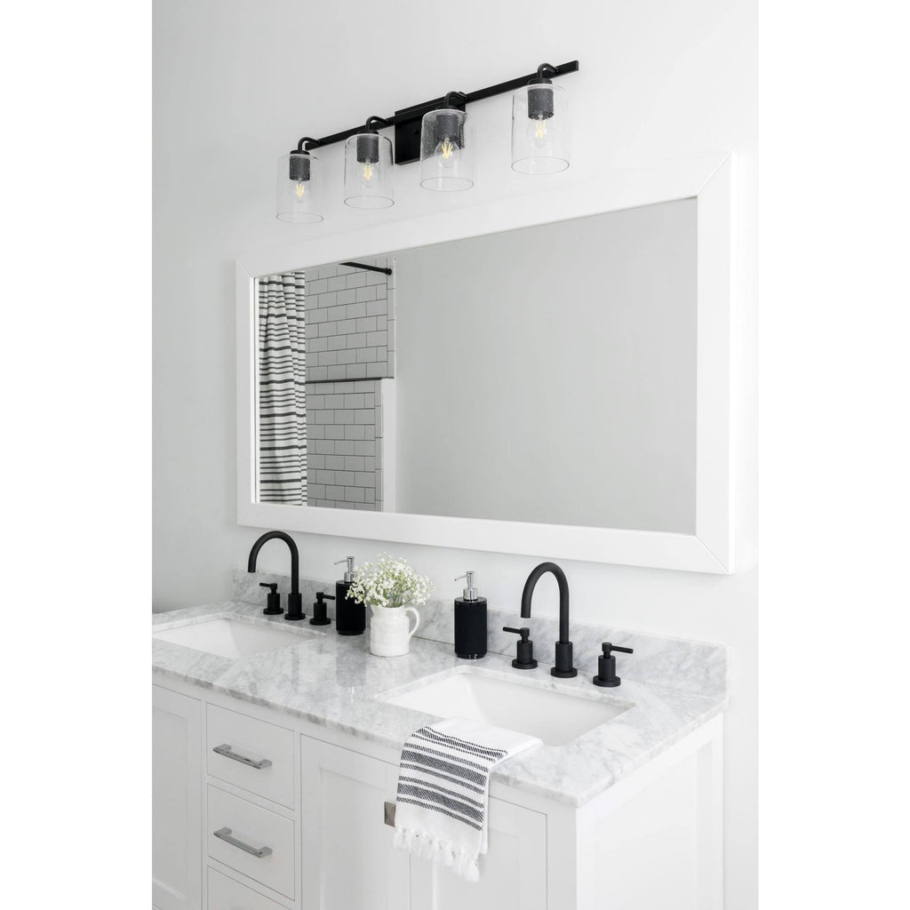 4 Light Brushed Nickel Vanity C671