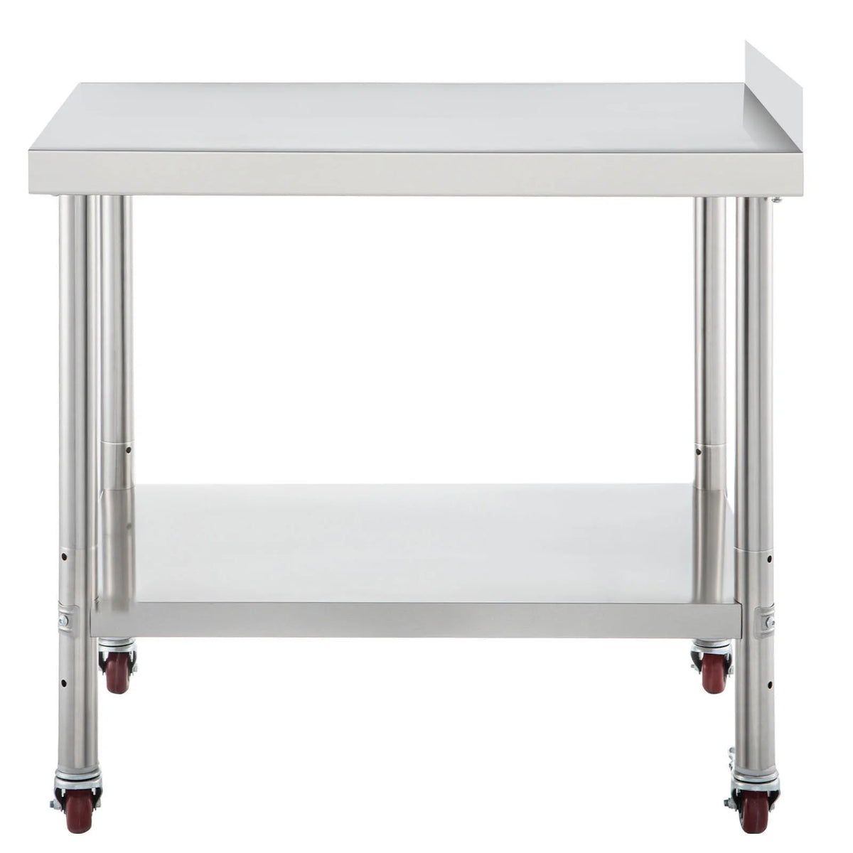 Stainless Steel Work Table 24x15in with 4 Casters J431