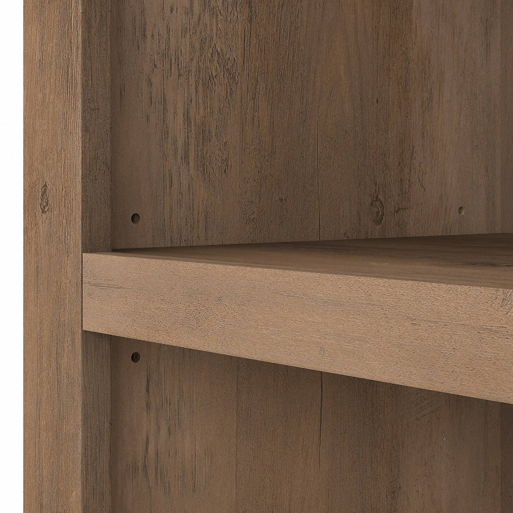 Reclaimed Pine 5 Shelf Bookcase D153941