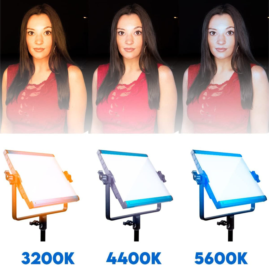 Bi-Color 3200K - 5600K LED Video Light K104