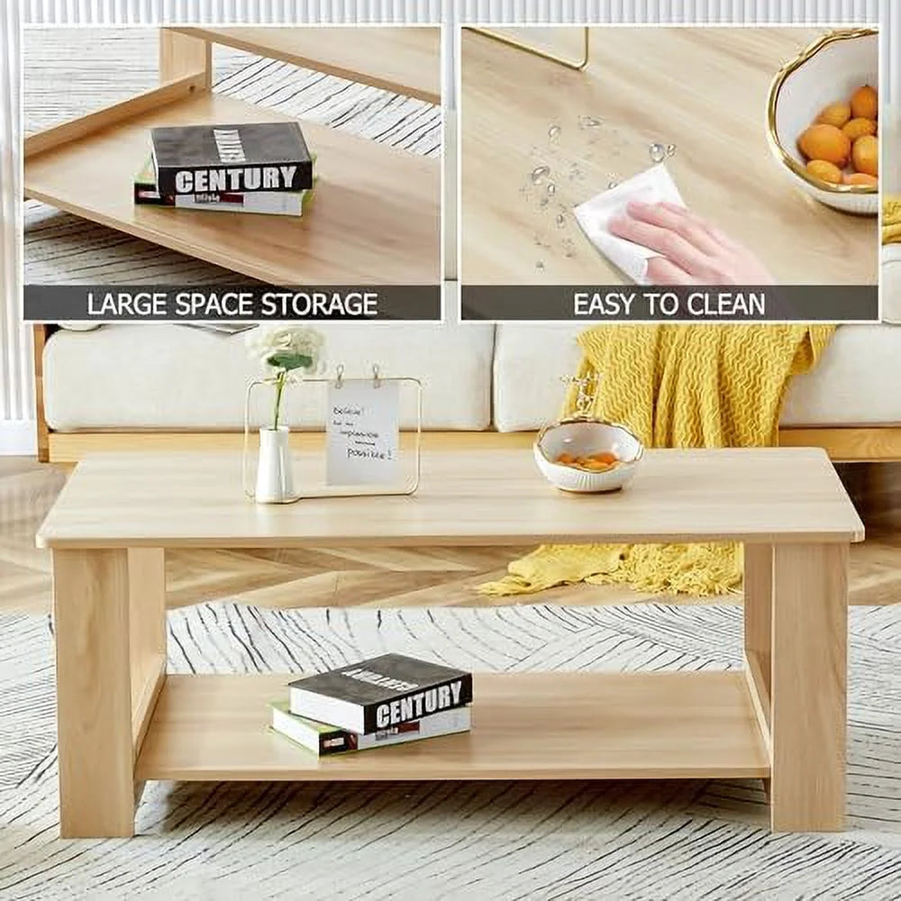 43.3 inch Rectangular MDF Coffee Table Z423020