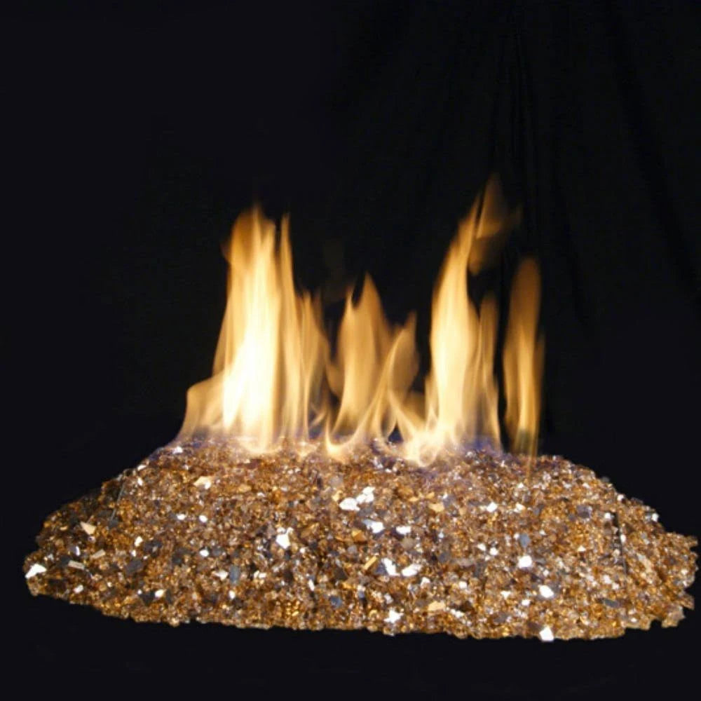 Bronze 10 lb. Fire Glass for Gas Burners W1274