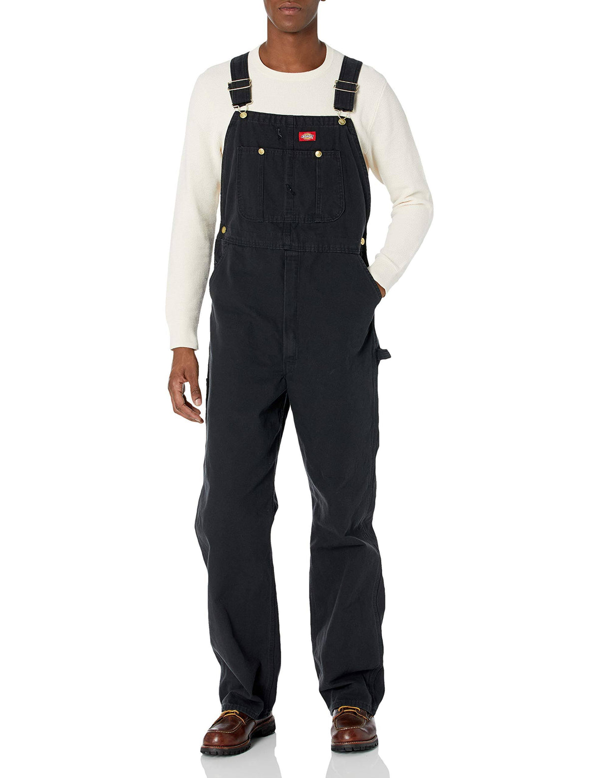 Rinsed Black Bib Overalls F576892