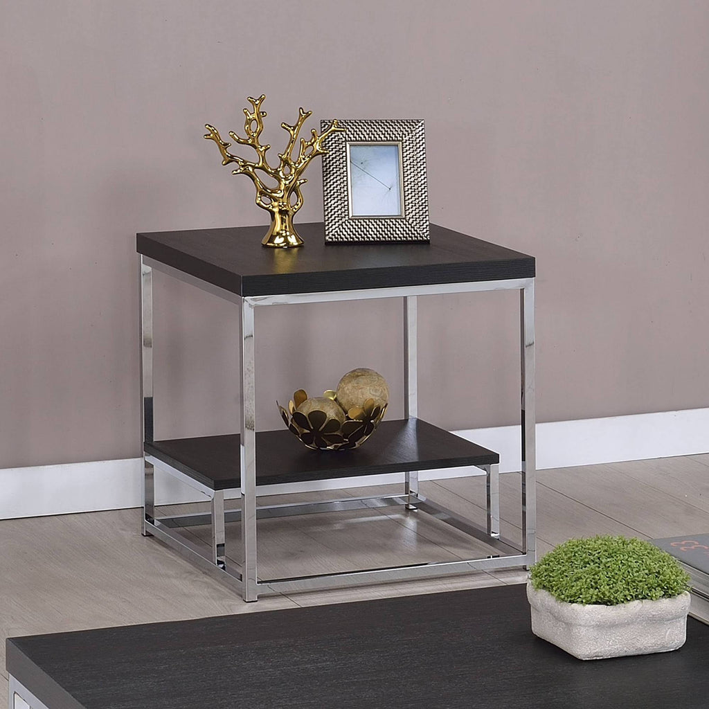 Cappuccino End Table M9981