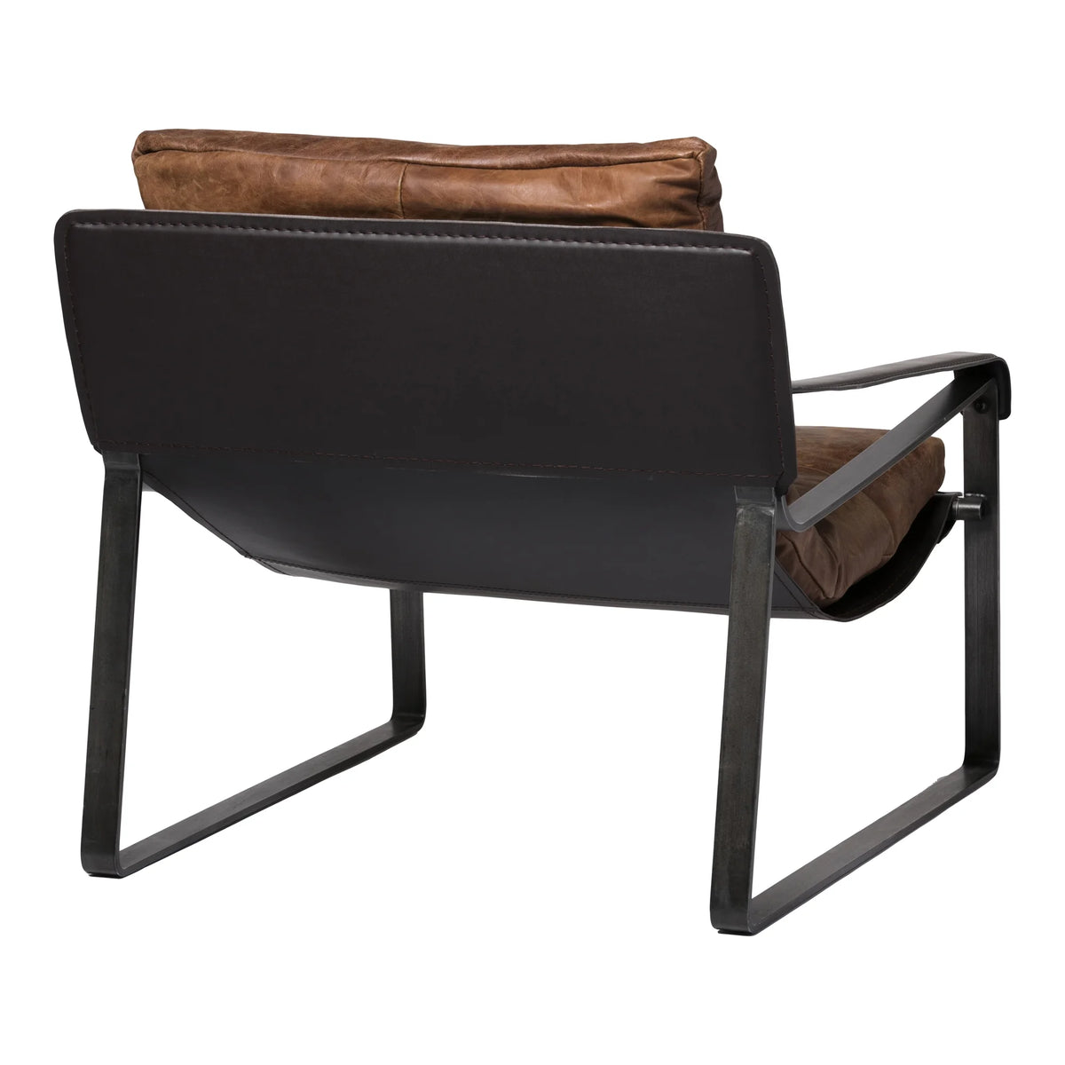 Brown Leather Club Chair M465