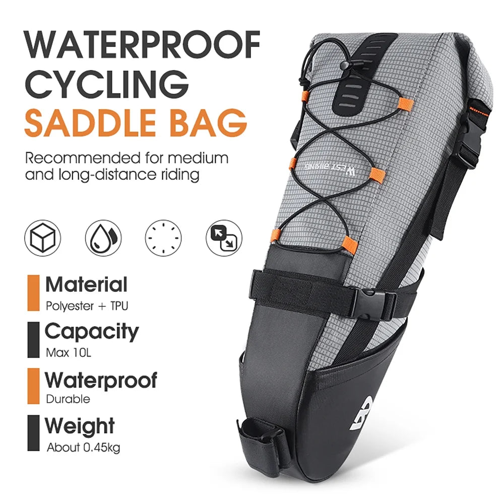 Waterproof Bike Seat Bag 10l H717101