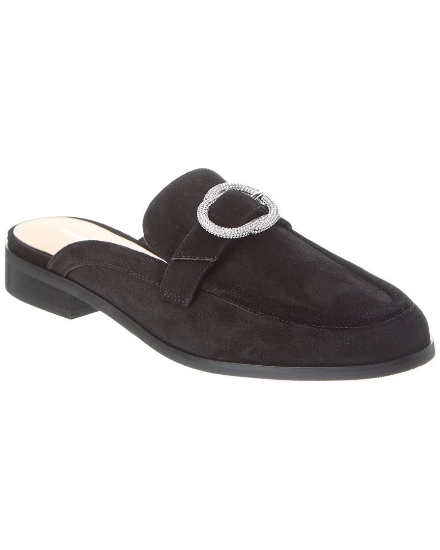 Black Suede Mule F56965