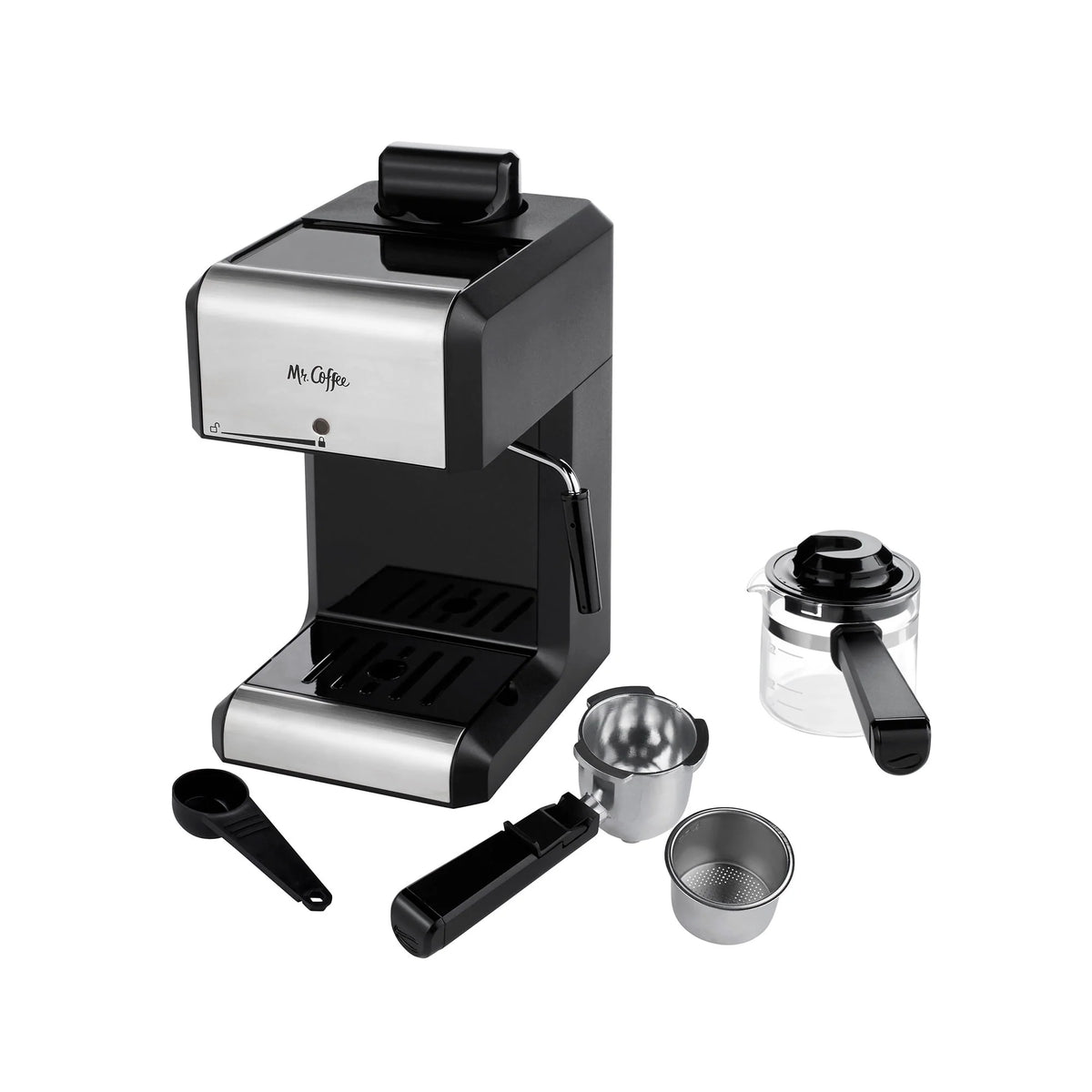 Automatic Espresso and Cappuccino Machine, 20 oz, Silver K3674