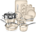 15 Piece Non Stick Ceramic Cookware Set Z9526