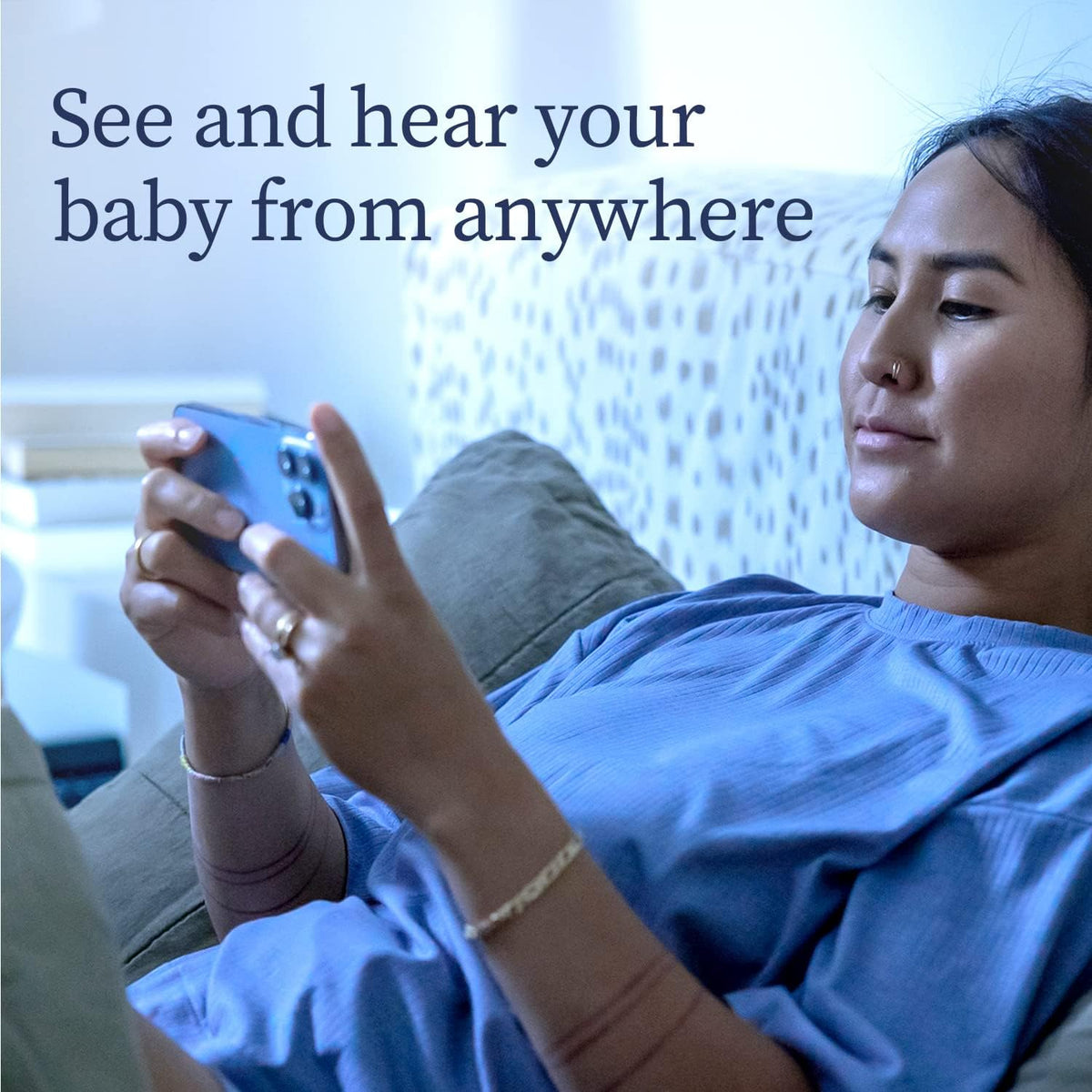 Deep Sea Green Baby Monitor and HD Camera L340