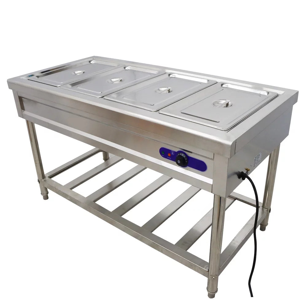 4 Well Stainless Steel Electric Food Warmer N770