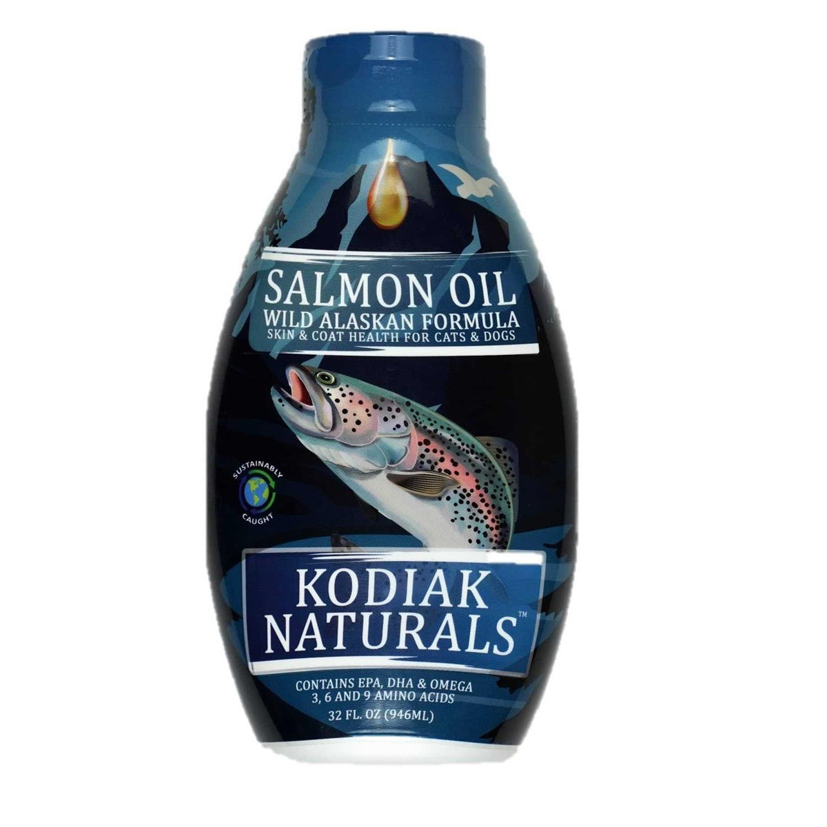 Salmon Oil Dog & Cat Supplement F77344