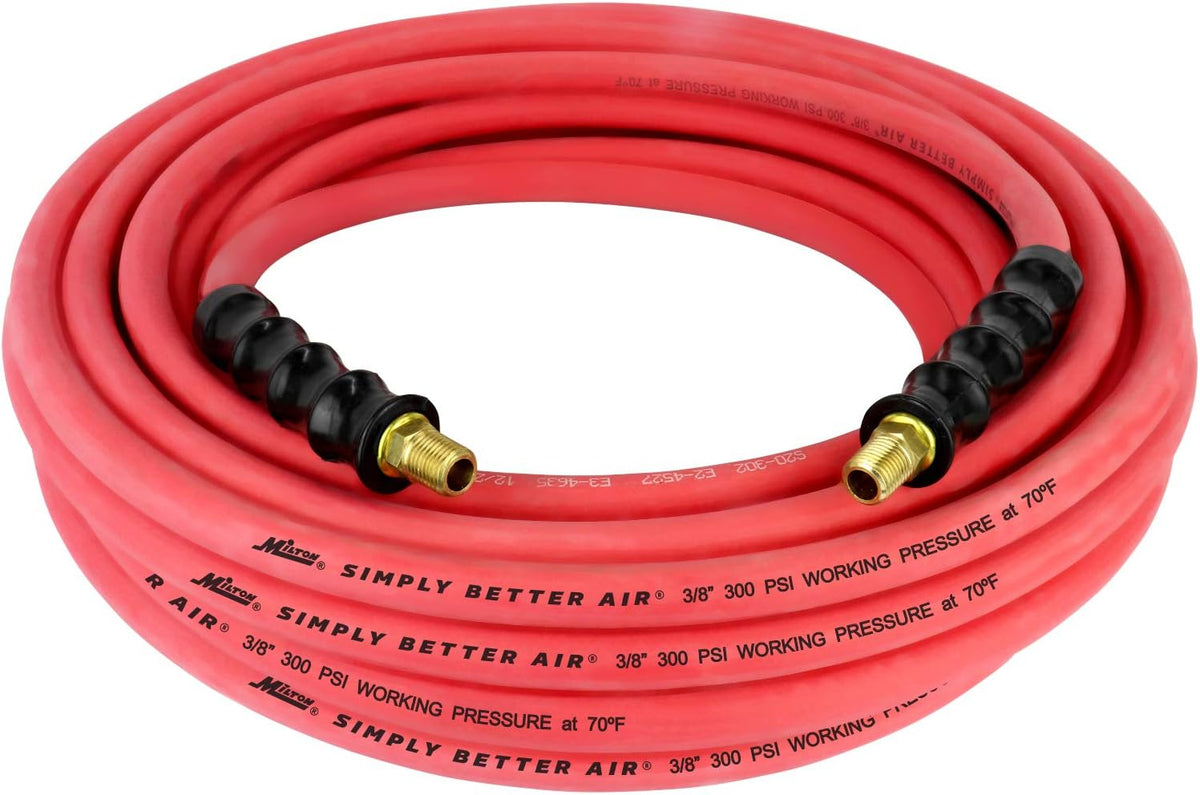 50 ft. x 3/8 ID Ultra Lightweight Rubber Air Hose, Pack of 2 N302752