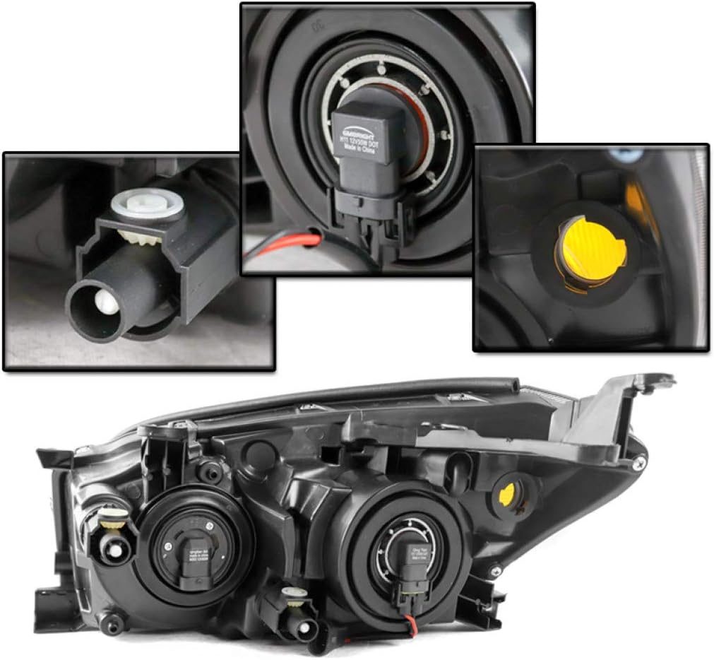 For 2009-2012 Toyota RAV4 Headlight Driver and Passenger Side Lens/Housing Only S58180