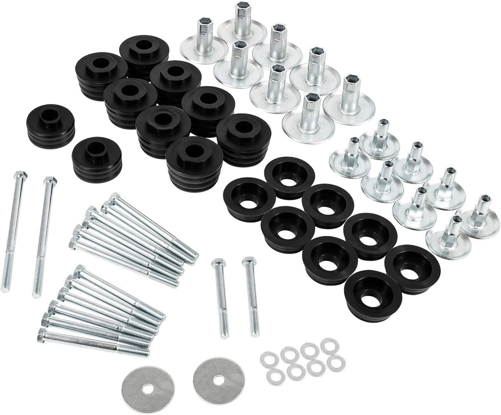 Body Mount Bushing Kit for Ford F250 F350 Super Duty 2008-2016 2WD 4WD Polyurethane M22665