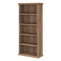 Reclaimed Pine 5 Shelf Bookcase D153941