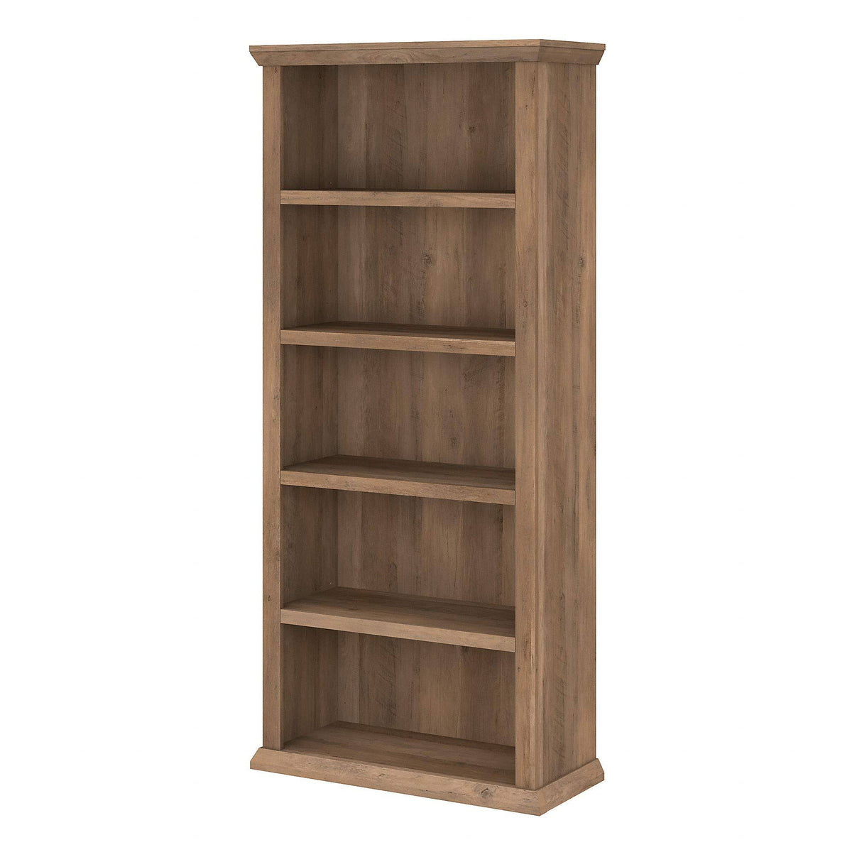 Reclaimed Pine 5 Shelf Bookcase D153941