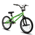Kids Bike 20 BMX Freestyle Bicycle Black I6642